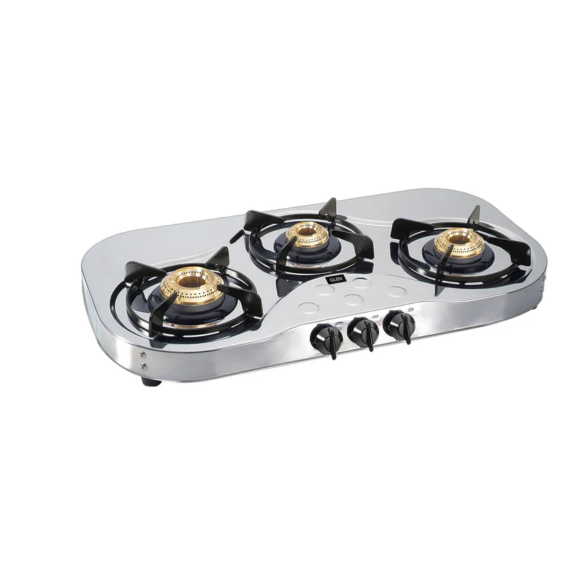 GLEN  Gas Stove 3 burner SS (CT1035SSHFBB)