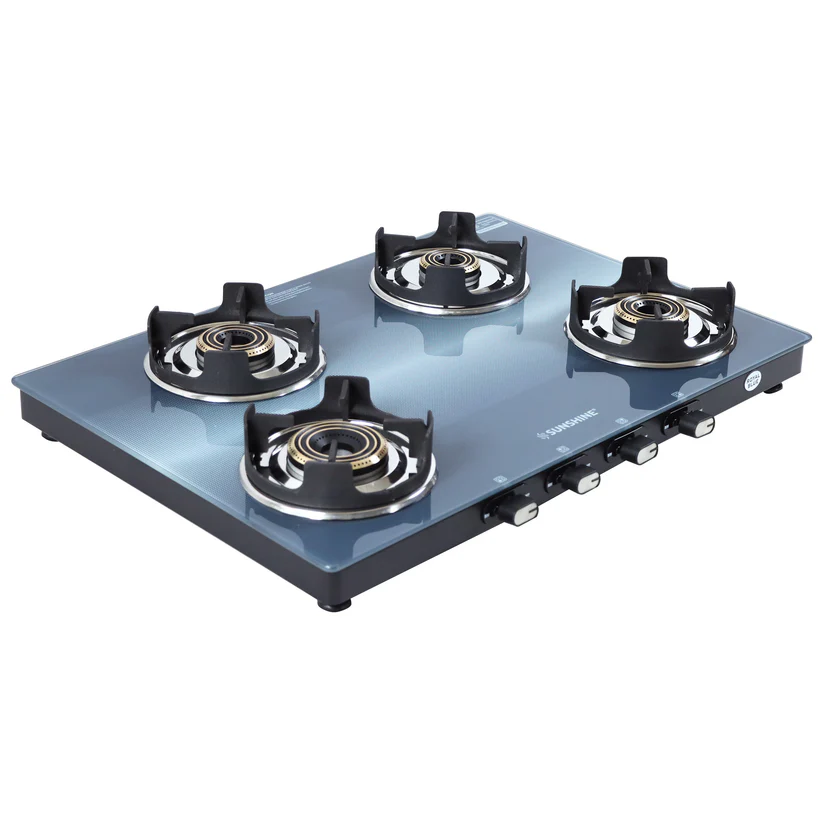SUNSHINE gas stove 4 burner ROYAL BLUE