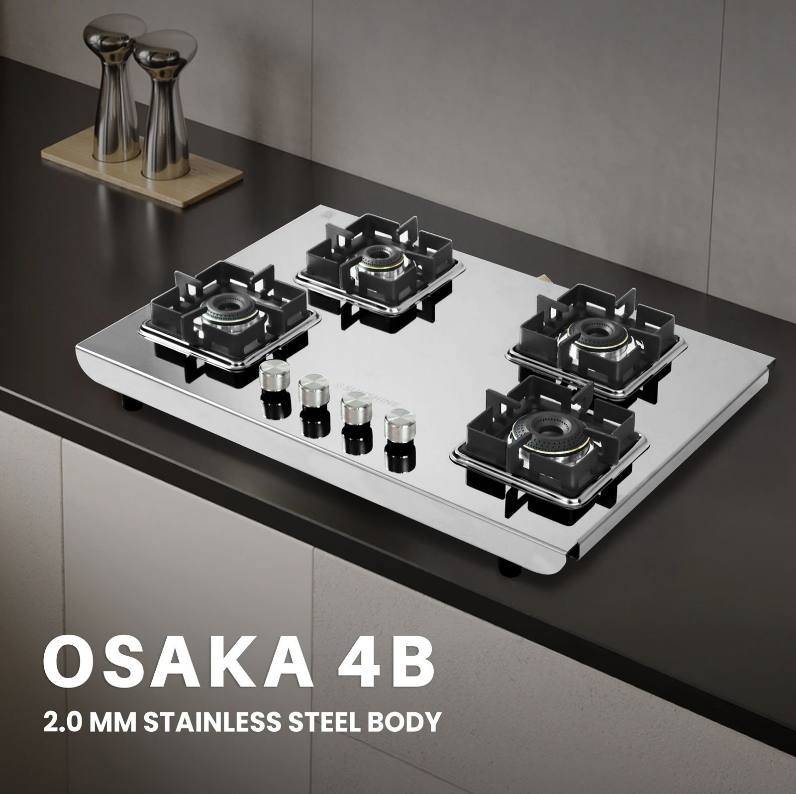 SUNSHINE Gas Stove 4 burner OSAKA SS